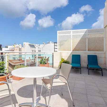 아파트 Espectacular Atico Con Terraza A 50 Mt Playa Canteras