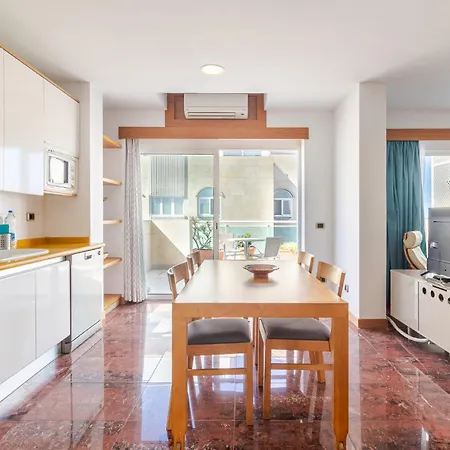 아파트 Espectacular Atico Con Terraza A 50 Mt Playa Canteras 라스팔마스